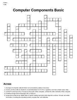 pc component crossword clue|aerie components crossword clue.